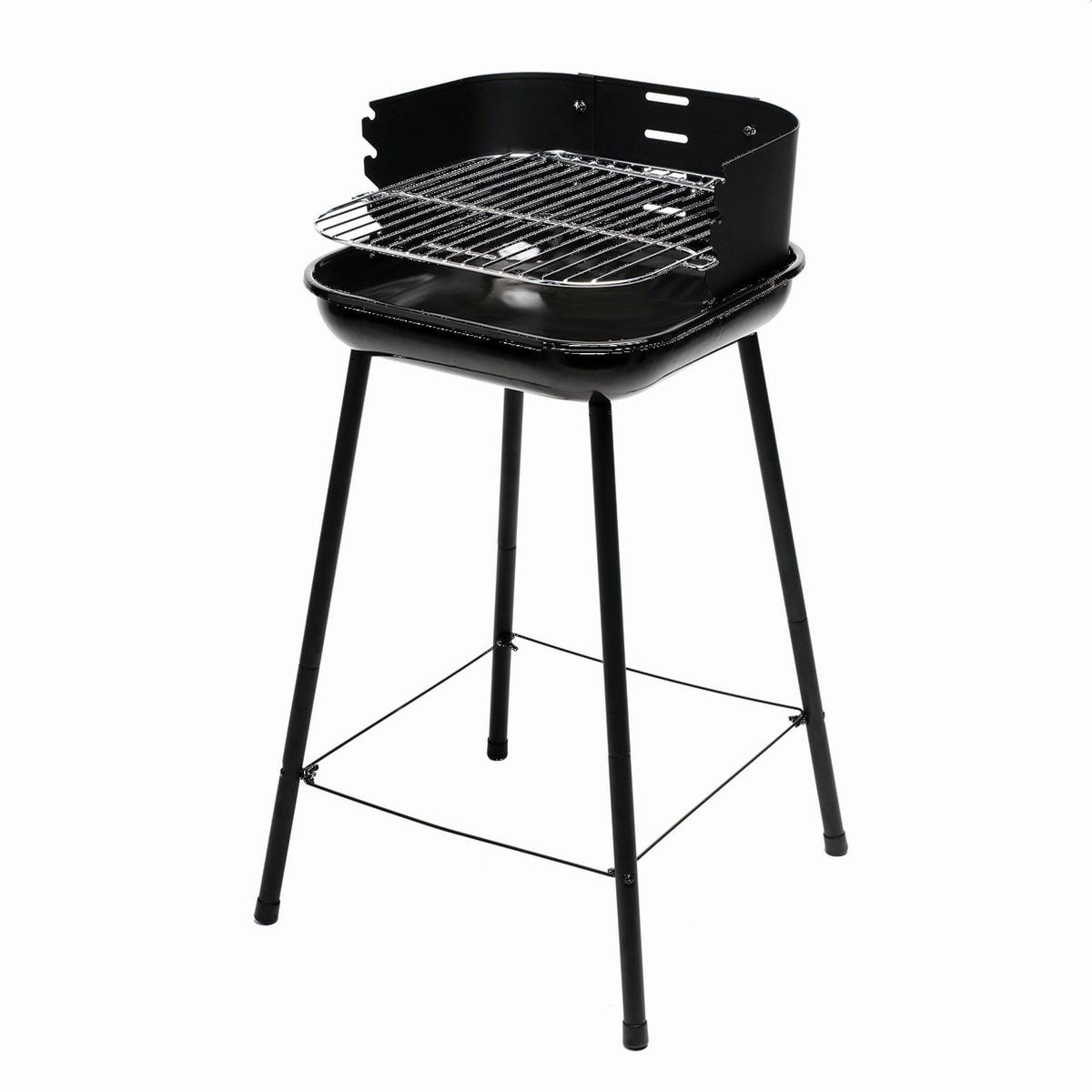 god11668685-8.jpeg Grătar pe cărbune din oțel, 34 cm, Negru