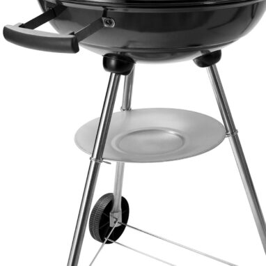 Gratar pe carbune cu roti si capac, diametru 47 cm