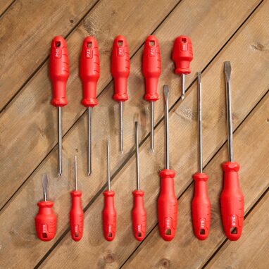 Set 12 surubelnite Forge Steel (6xSL, 6xPZ) - Otel