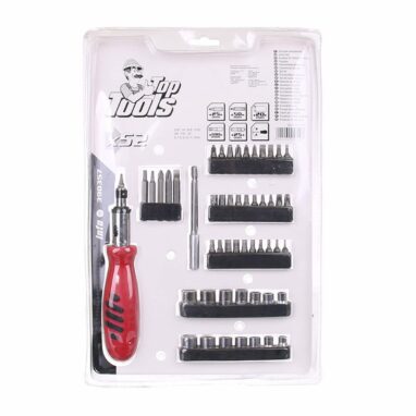 Șurubelniță de precizie Top Tools, set 52 biți inclus