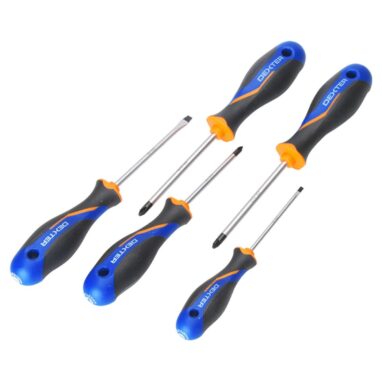 Set 5 Șurubelnițe Dexter Combinate, Vârf Magnetic