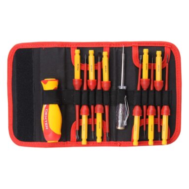 Set 12 Șurubelnițe Dexter Izolate - Protecție Electrică