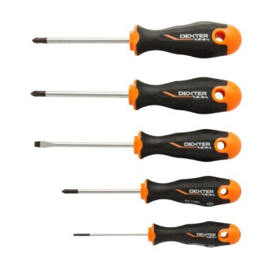 Set 5 Șurubelnițe Combinate Dexter Pro - Lucrări Mecanice