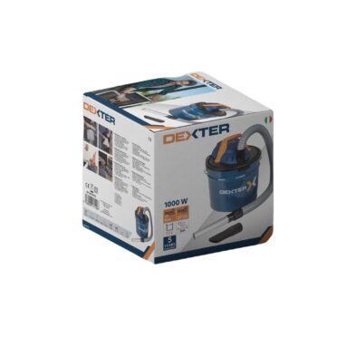 Aspirator pentru cenușă Dexter, 1000 W, rezervor 17 L