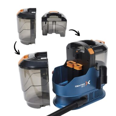 Aspirator mocheta Dexter 900 W, 2.5 L - Apa si Praf