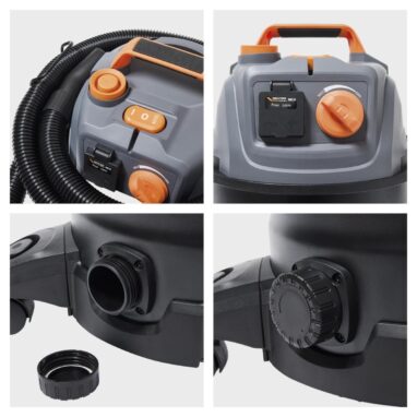 Aspirator Umed/Uscat Dexter Pro 1400 W, Rezervor 25 L