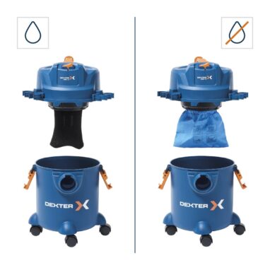 Aspirator umed/uscat Dexter 1200 W, Rezervor 12 L
