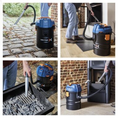 Aspirator cenușă Dexter 1400 W, rezervor 20 L - Eficiență