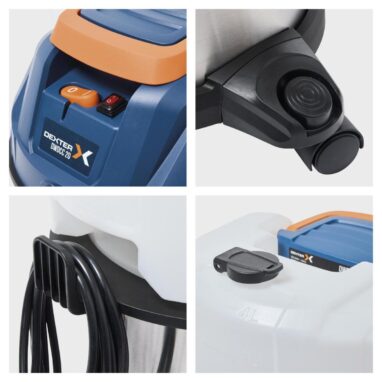 Aspirator umed/uscat 3 in 1 Dexter, 1600 W, Rezervor 20 l