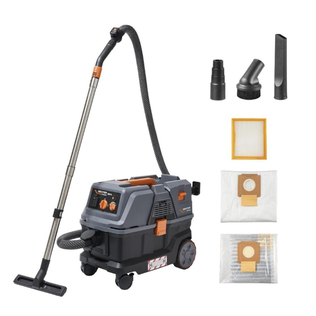 Aspirator umed/uscat Dexter Pro, 1350 W, Rezervor 30 L