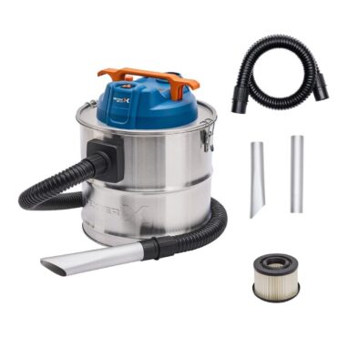 Aspirator cenușă Dexter, 1100 W, Rezervor Oțel 15 L